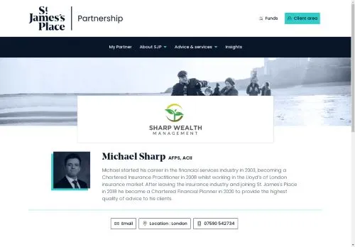 Website Image of Michael Sharp