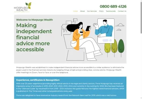 Website Image of Morpurgo Wealth Limited