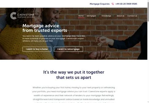 Website Image of Caenstone LTD
