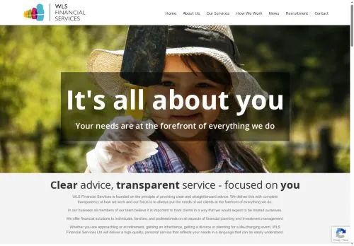 Website Image of WLS Financial Services Limited