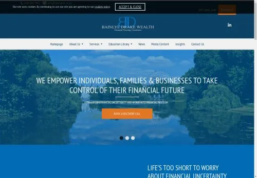 Website Image of BAINLYE DRAKE WEALTH LIMITED