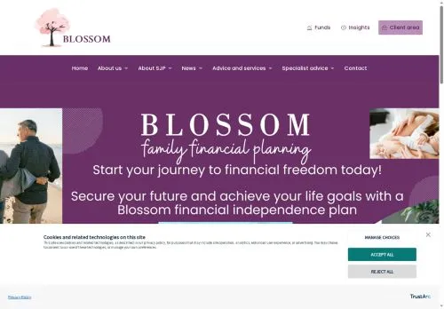 Website Image of Blossom Wealth Management LTD