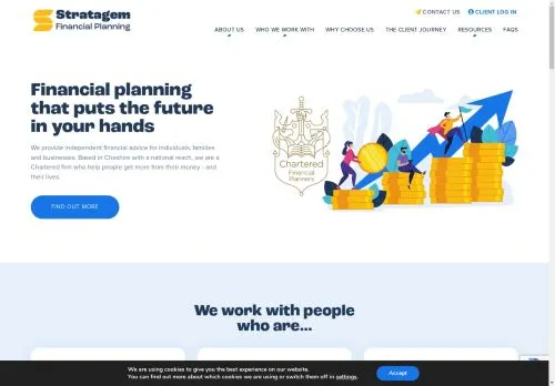 Website Image of Stratagem Financial Planning Limited