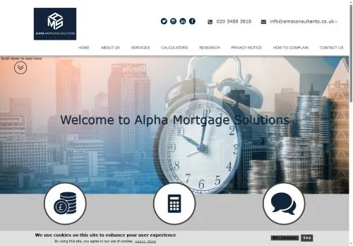 Website Image of Alpha Mortgage Solutions LTD
