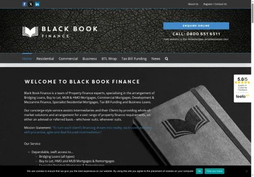 Website Image of BLACK BOOK FINANCE LTD