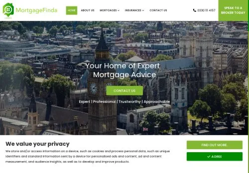 Website Image of FTM Mortgage Services Limited