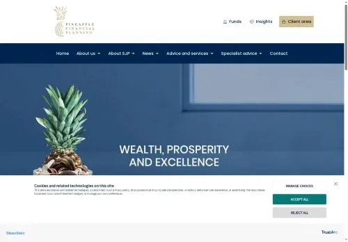 Website Image of Pineapple Financial Planning Limited