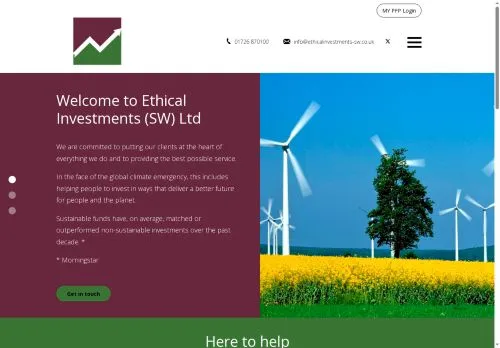 Website Image of Ethical Investments (SW) LTD