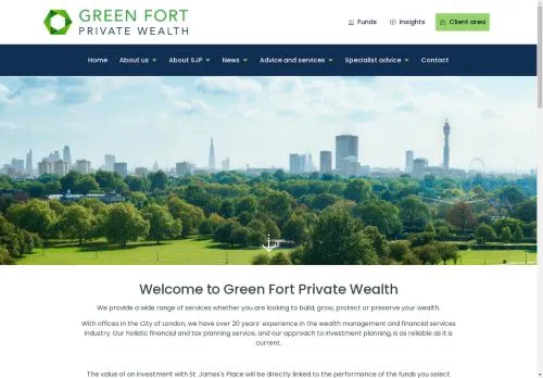 Website Image of Greenfort Private Wealth LTD