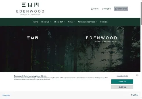 Website Image of Edenwood Wealth Management