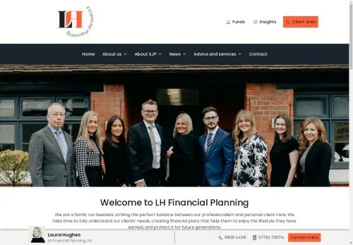 Website Image of LH Financial Planning Limited