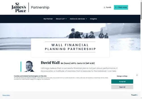 Website Image of Wall Financial Planning