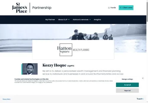 Website Image of Hatton Square Wealth Planning LTD