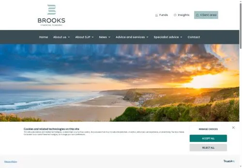 Website Image of Brooks Financial Planning Limited