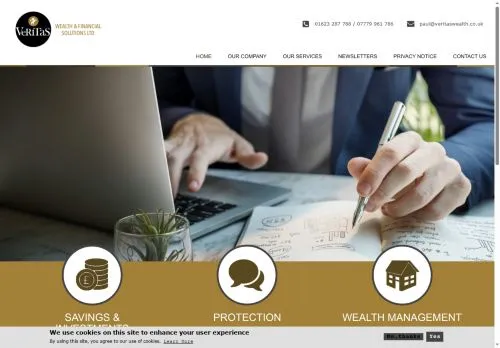 Website Image of Veritas Wealth & Financial Solutions LTD