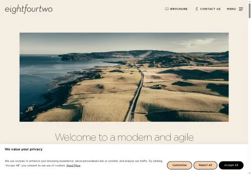 Website Image of Eight Four Two Trustees Limited