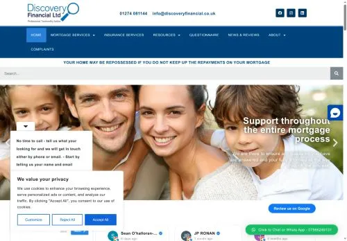 Website Image of Discovery Financial LTD