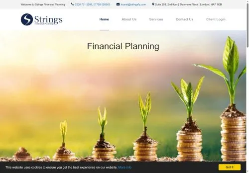 Website Image of Stringsfp Limited