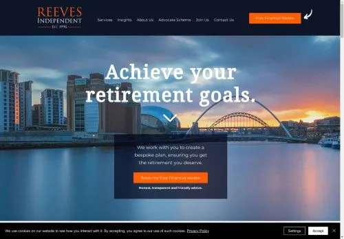 Website Image of Reeves Independent Limited