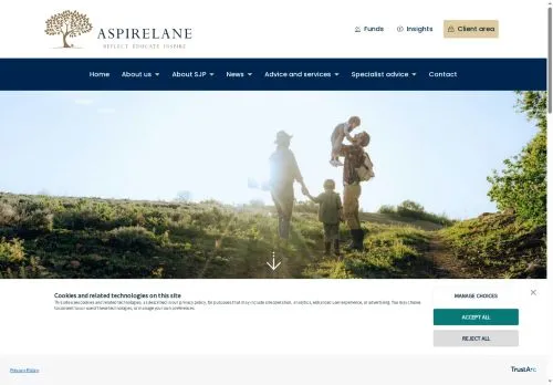Website Image of Aspirelane Wealth Planning LTD