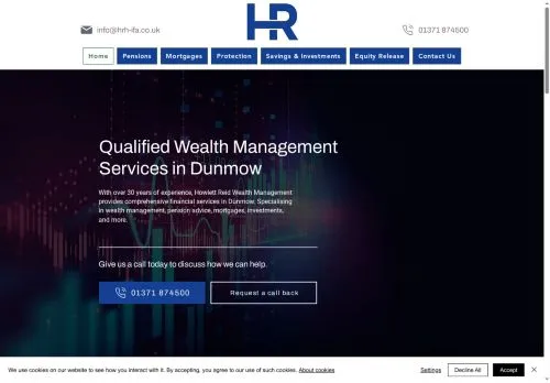 Website Image of Howlett Reid Wealth Management