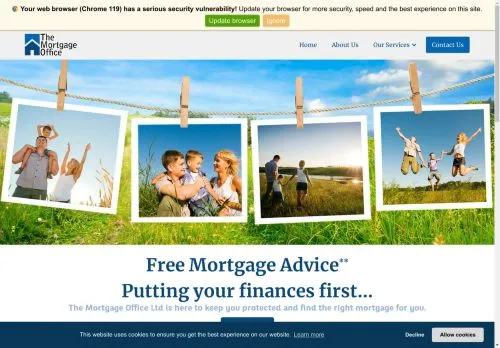 Website Image of The Mortgage Office LTD