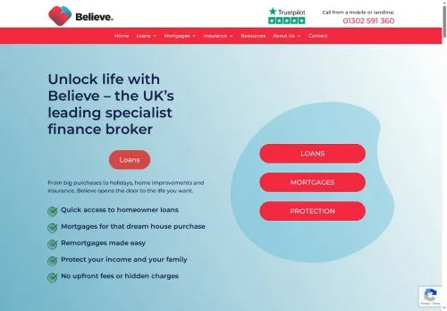 Website Image of Believe Advisor Limited