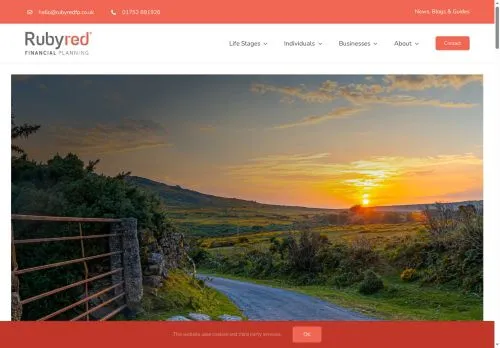 Website Image of Ruby Red Financial Planning LTD