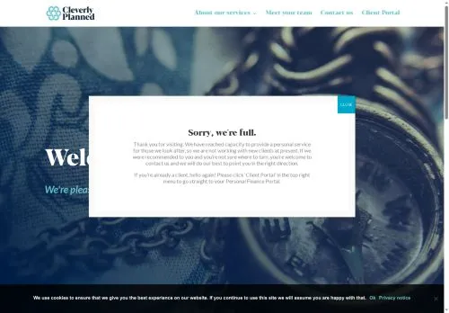 Website Image of Cleverly Planned LTD