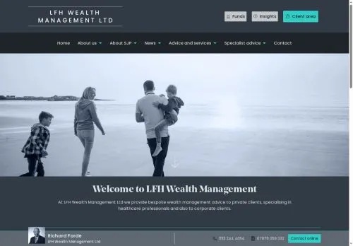 Website Image of LFH Wealth Management LTD