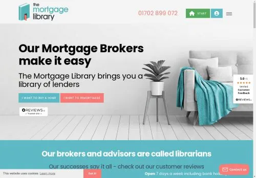 Website Image of The Mortgage Library LTD