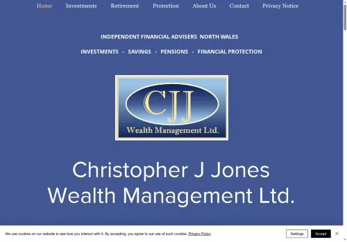 Website Image of Christopher J Jones Wealth Management LTD