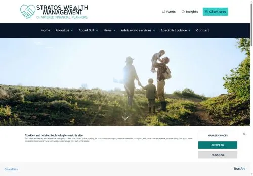 Website Image of Stratos Wealth Management LTD