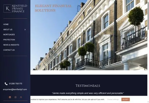 Website Image of Kentfield Private Finance Limited