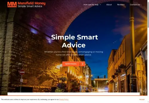Website Image of Mansfield Money Limited