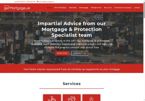 Website Image of Get Mortgage LTD