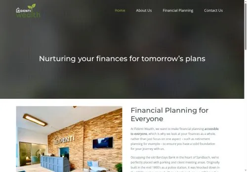 Website Image of Fidenti Wealth Limited