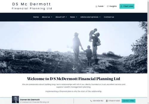 Website Image of D S McDermott Financial Planning LTD