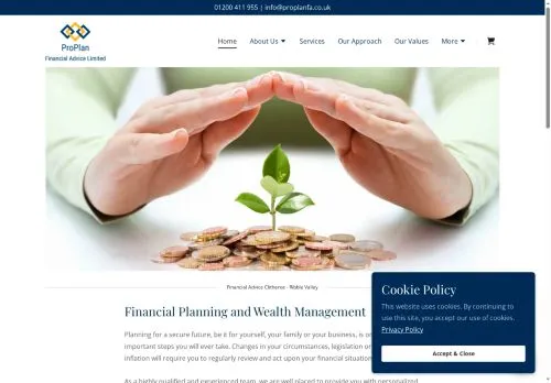 Website Image of Proplan Financial Advice Limited