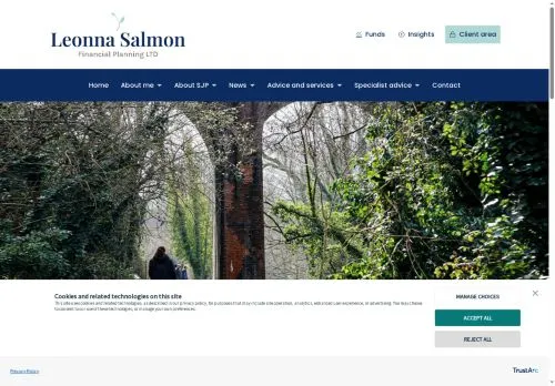 Website Image of Leonna Salmon Financial Planning LTD