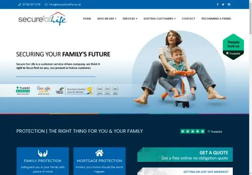 Website Image of Secure For Life Wealth Management Limited