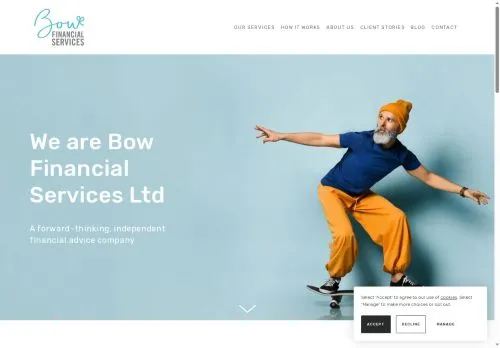 Website Image of Bow Financial Services Limited
