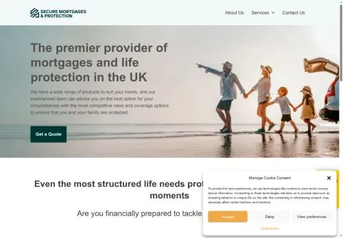 Website Image of SECURE MORTGAGES and PROTECTION LTD