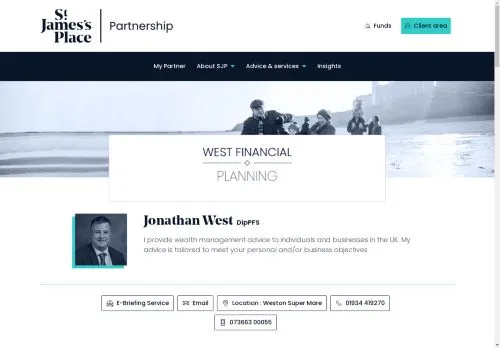 Website Image of Jonathan West