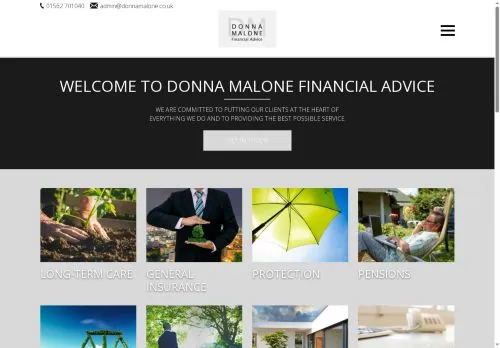 Website Image of Donna Malone Financial Advice Limited