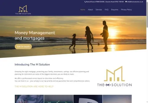 Website Image of The M Solution (kent) LTD