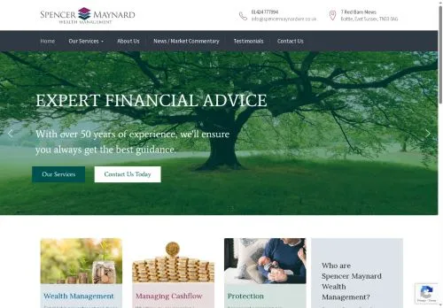 Website Image of Spencer Maynard W M Limited