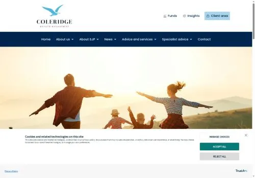 Website Image of Coleridge Wealth Management Limited