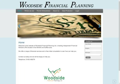Website Image of Woodside Financial Planning LTD