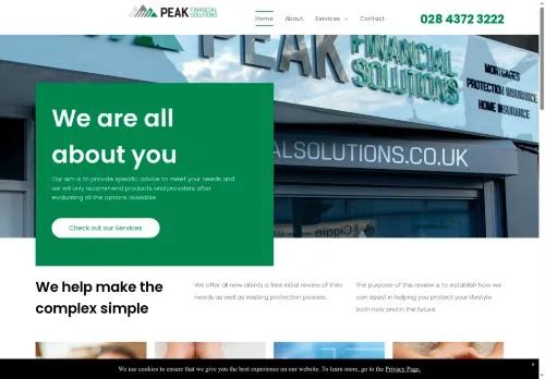Website Image of Peak FS LTD